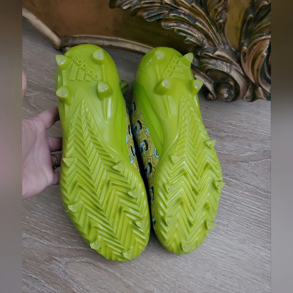 Adidas Adizero 12.0 Simpsons Treehouse of Horror Kang Kodos Football Cleats sz9